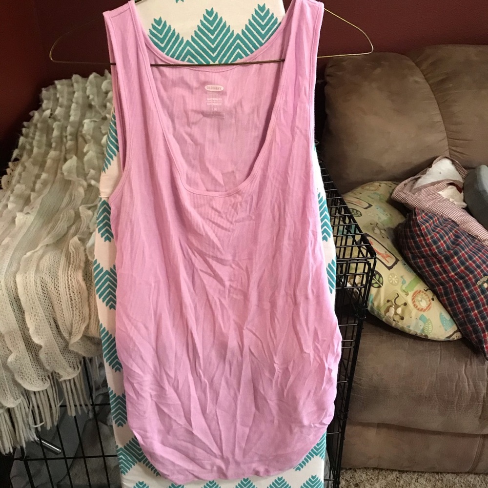 Maternity purplish tank top